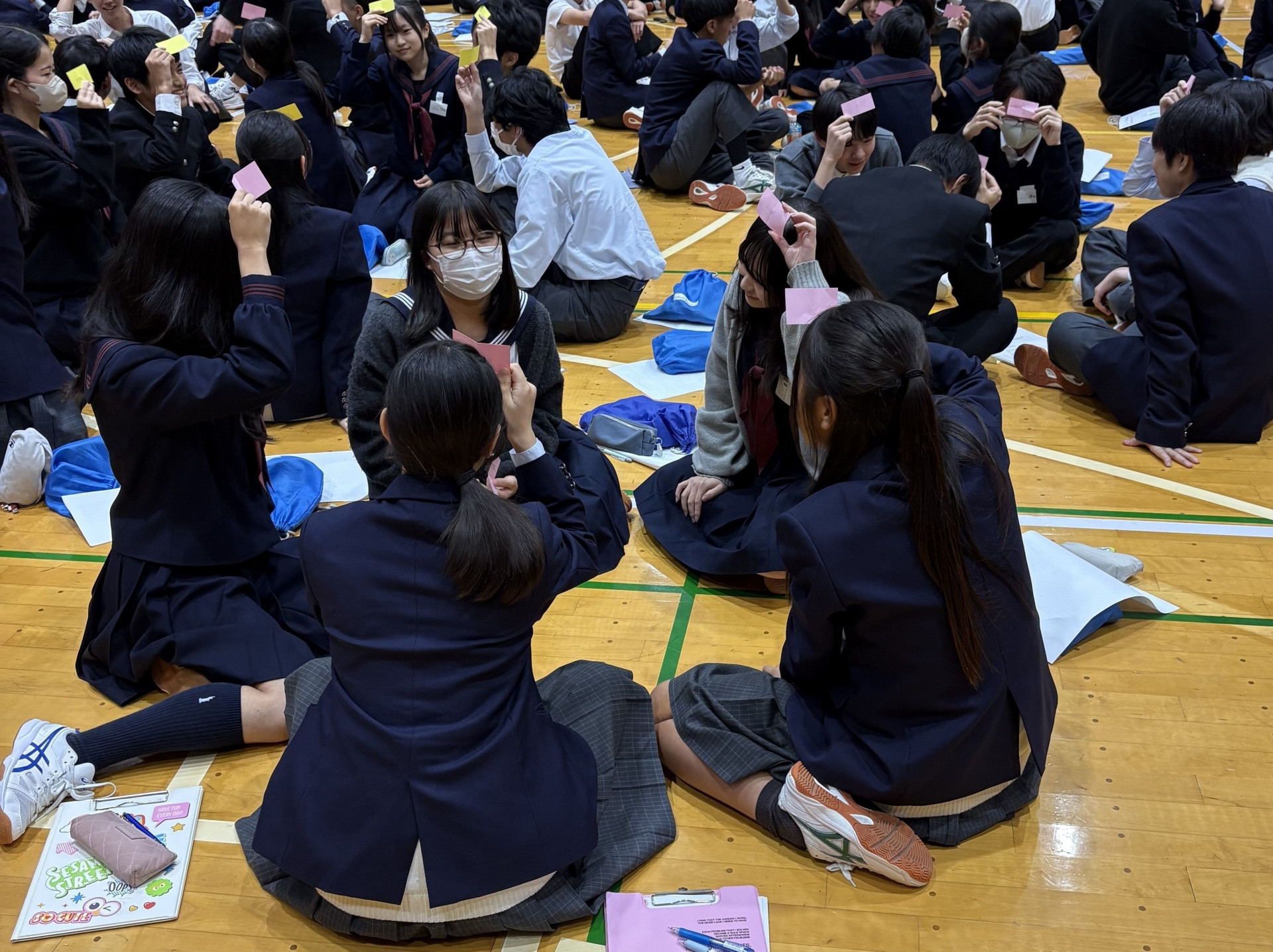 20251023 学校間交流（奈良県立青翔中学校・高等学校）15